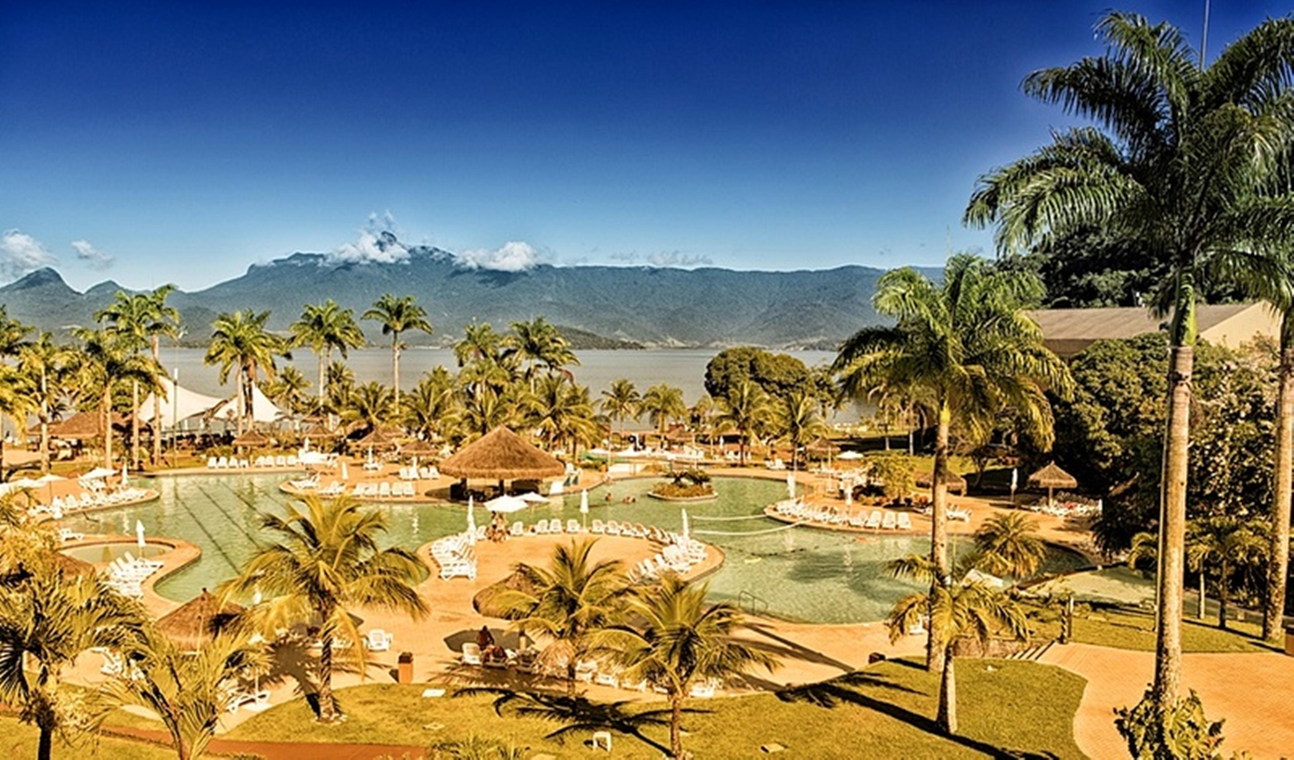 Vila Gale Eco Resort Angra アングラドスレイス エクステリア 写真 View of the resort