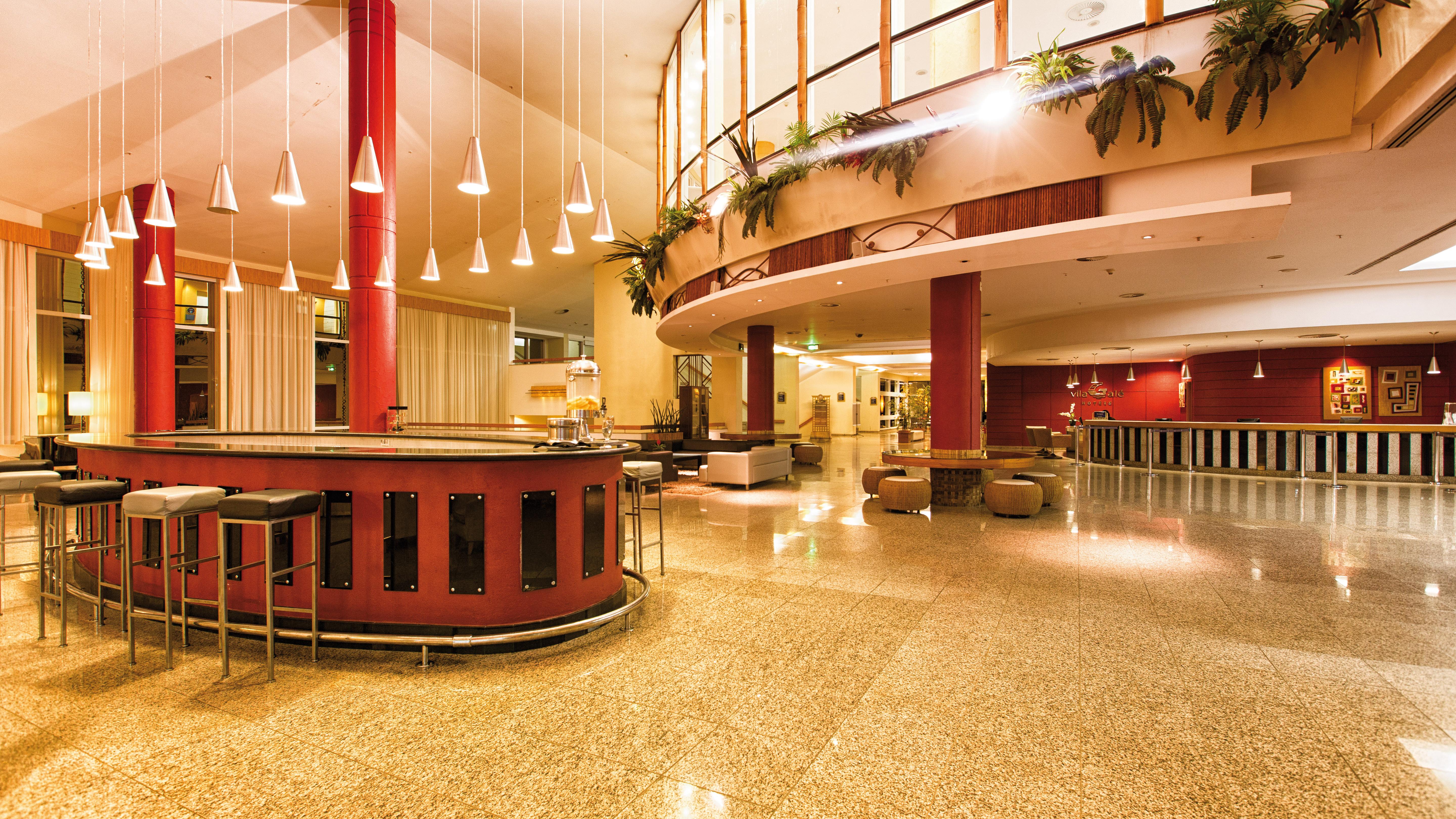 Vila Gale Eco Resort Angra アングラドスレイス エクステリア 写真 The lobby of the hotel